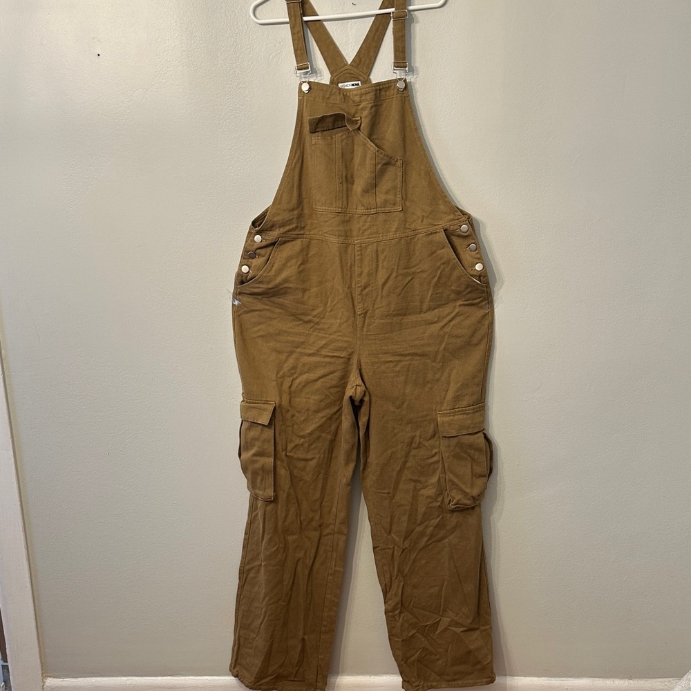 Fashion Nova Cargo Overalls